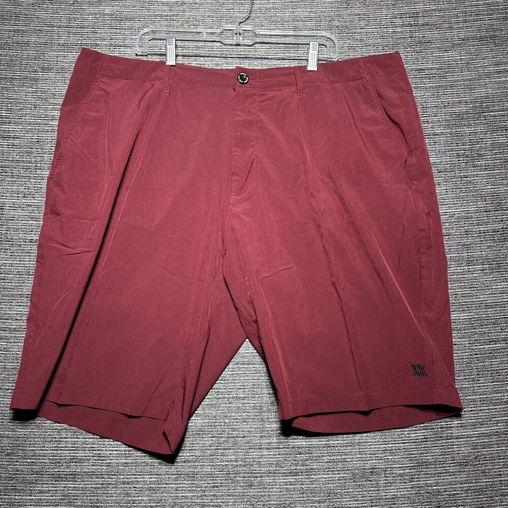 Dixxon Shorts Men's Size 44 Maroon Hybrid Chino Casual